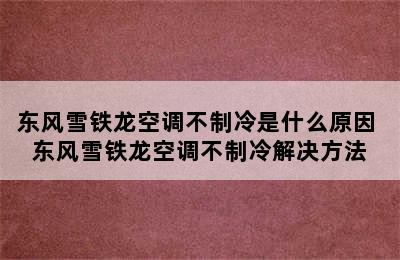 东风雪铁龙空调不制冷是什么原因 东风雪铁龙空调不制冷解决方法